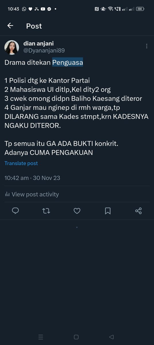 Dyananjani89's tweet photo. Pdhl aslinya krn
1 Batin Ketumnya TDK SEJAHTERA
Krn hrs serahkan Tiket Capresnya ke org.
(Salah loe sndr,napa loe serahin,kl krn jiwa Ke-negarawan-an ya hrsnya jgn menyesal dong)
2 Mau make Presiden sbg alat Politik dan Petugas Partai Politiknya
Tapi Presidennya tlalu #KOPPIG https://t.co/ayuBDgJxnB