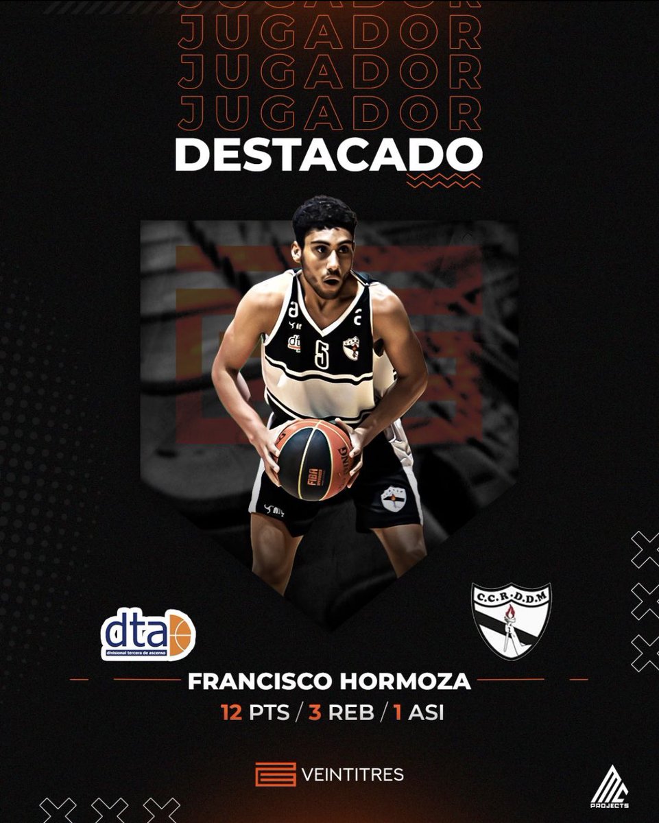 📍DTA 🏀🇺🇾 

 Fecha #11
<a href="/MaronasDefe/">Defensores De Maroñas</a> 🆚 <a href="/ATENEOPIRIA/">Ateneo Piriapolis</a> 

👉🏼Francisco🔥

Season 2023
