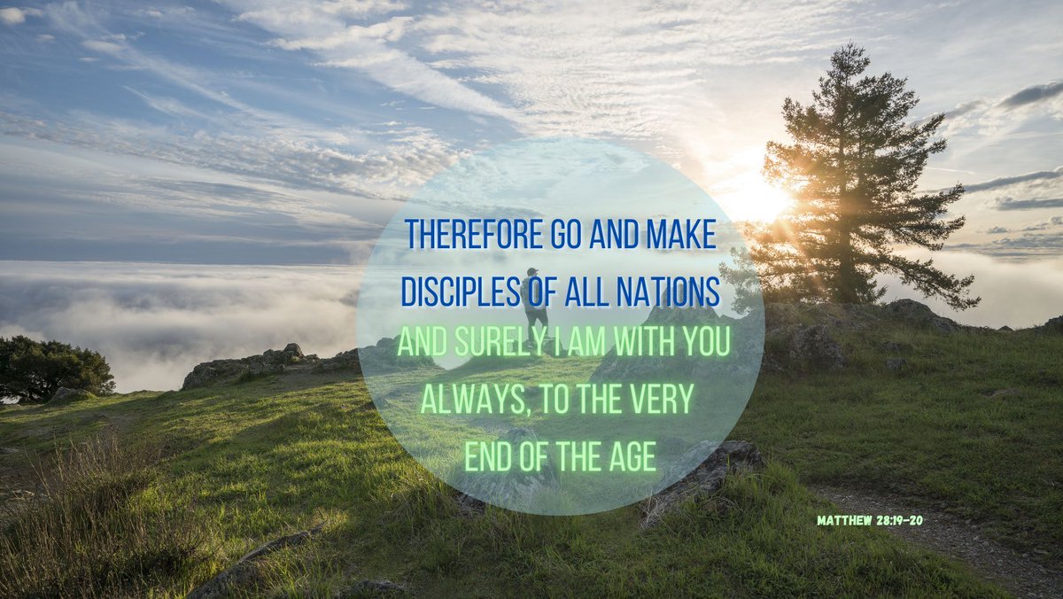 ManiPulimood's tweet photo. Jesus said,

I am with you always, 
Even to the end of the age. 
Amen.

Matthew 28:20 https://t.co/2KAAAgbOB6