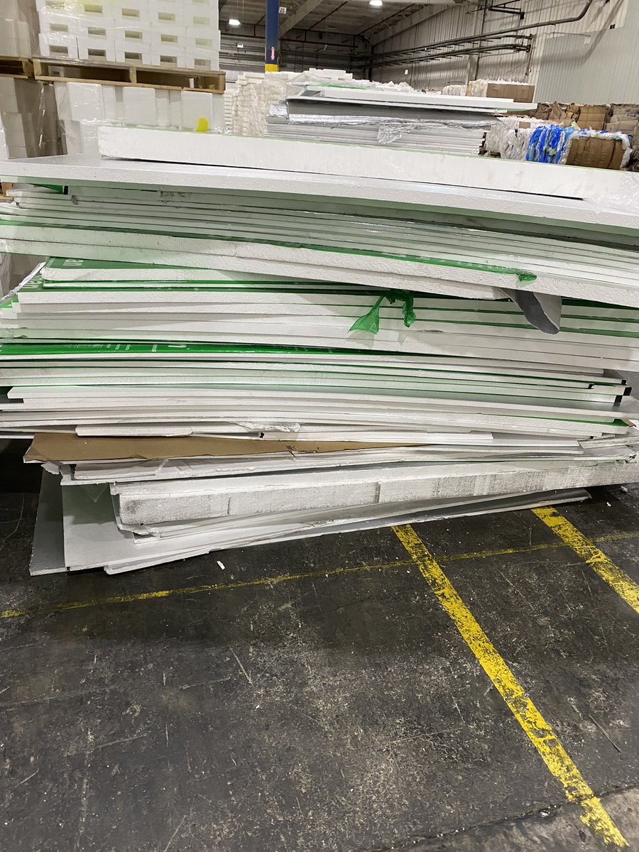 EcoDevelopment3's tweet image. Sometimes mixed materials are not able to be #recycled.  In those cases, we try to find new purpose for those materials. We recently donated materials to Paws for Miles, which is a local dog shelter. #eco #pawsformiles #Cincinnati