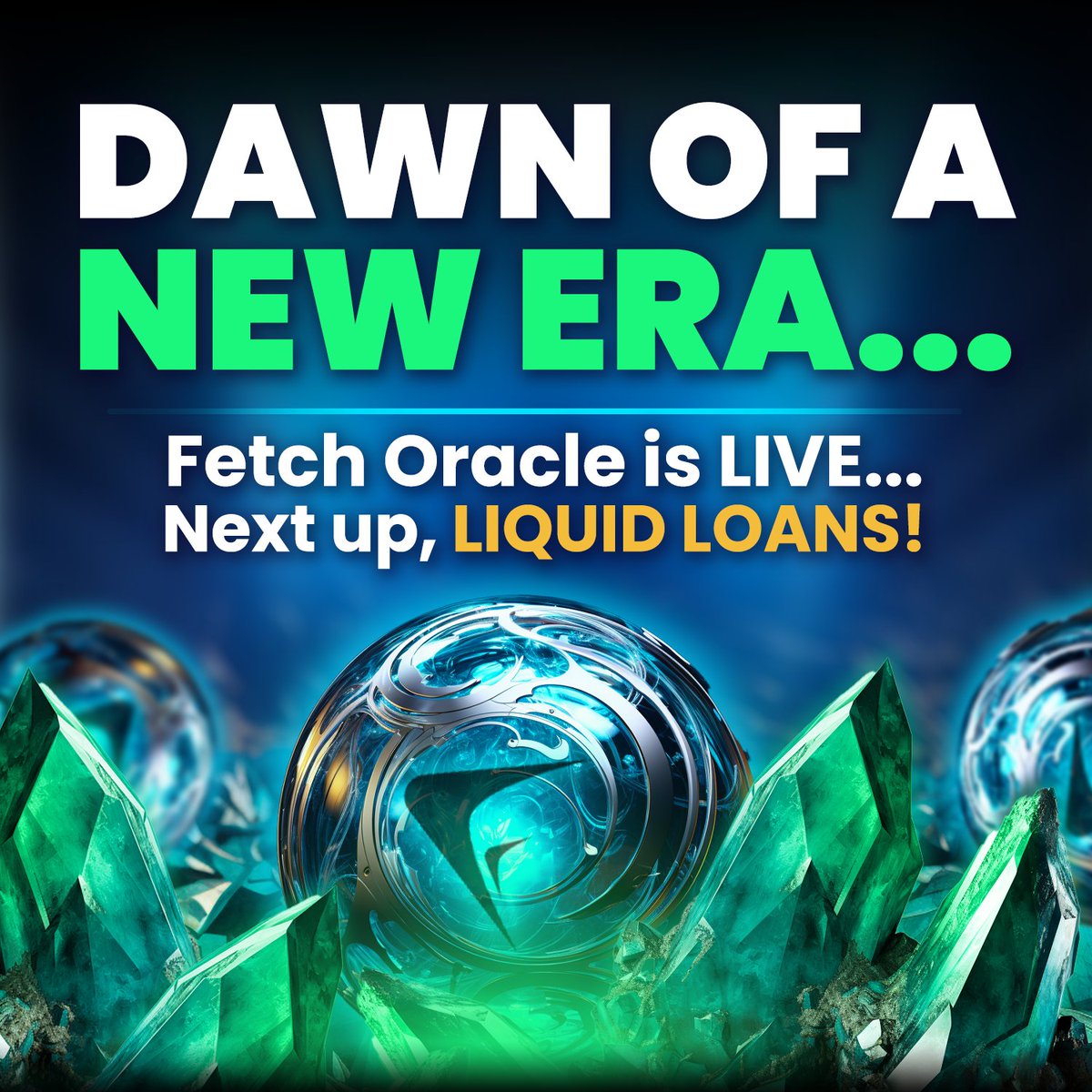 fetchoracle's tweet photo. Are you ready?
β
#FetchOracle is Live...
π #LiquidLoans is Next...
π #PulseChain's Future looks bright!
Learn more at: https://t.co/jgSMfKk6Ag https://t.co/EV1B63IFJa