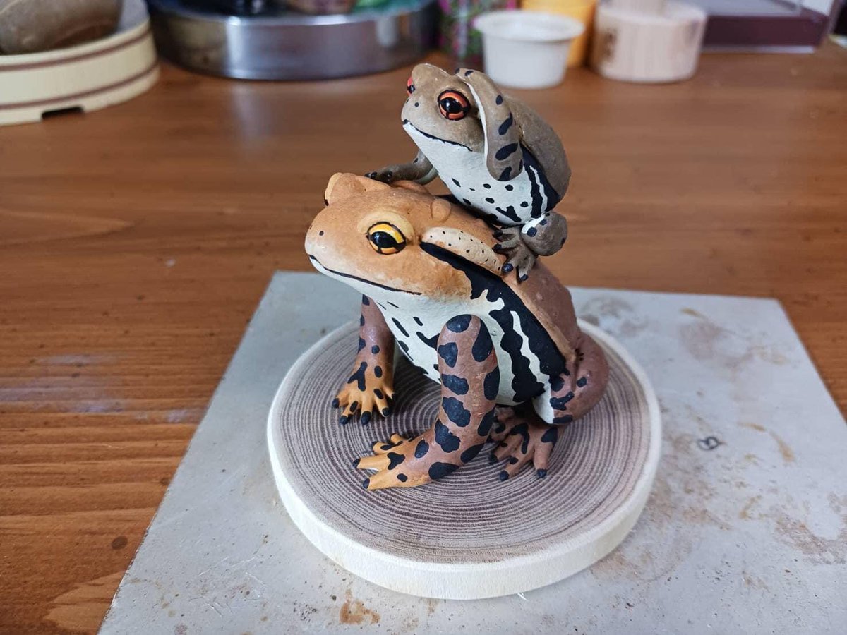 OCAT #蛙びとの集い 出店作家さん紹介 14 【作家名】森蛙 【作品