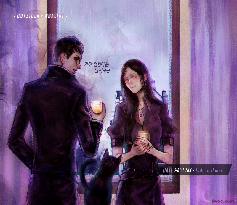 void_lovers's tweet photo. ◆ 웹진 데이트 합작 - 아웃사이더 × 웨일린 제르비안
풀버전 - https://t.co/6d4FUCXtJy
합작 사이트 - https://t.co/vKQlKfDW1z
#디스아너드_드림 #사이웨일 #고래커플🐋 https://t.co/JBhdsnVnL7