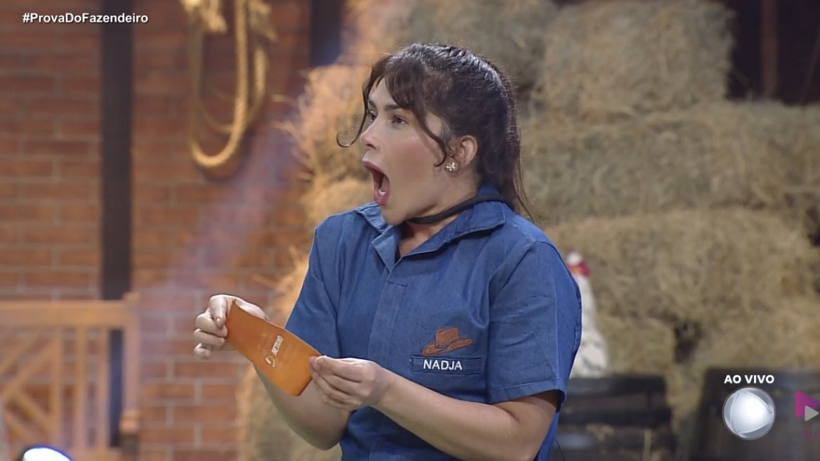 Por mim sou #ForaNadja a eliminação dela é de grande importância para o jogo e destruir a manipulação do carelli 

#ProvaDoFazendeiro #afazenda