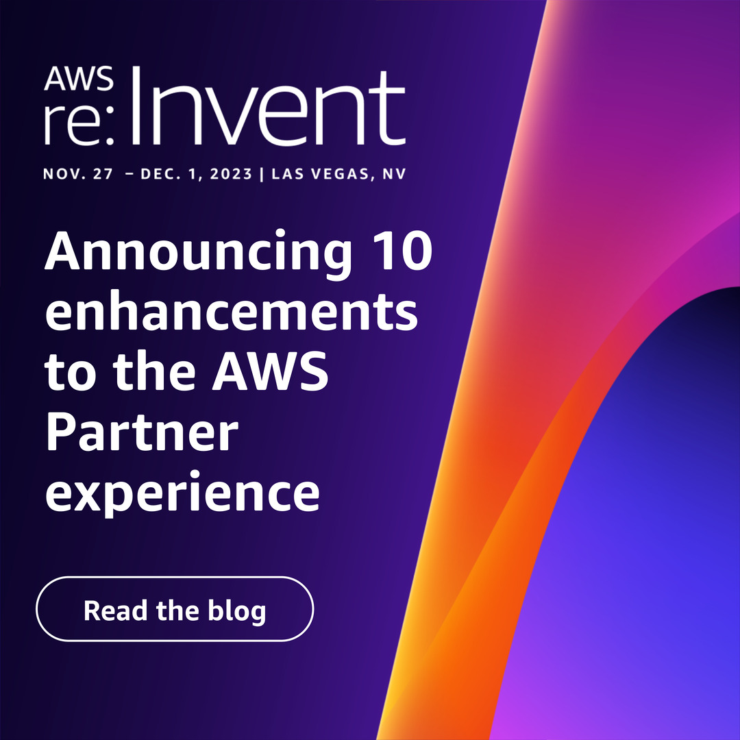 AWS_Partners's tweet photo. Announced at the conference this week, here are 10 enhancements across #AWS Partner programs &amp; services to drive partners to new heights of productivity &amp; profitability. 🚀📈 

Read the blog. ➡️ https://t.co/JwQvVIk9CN https://t.co/aS0PWKO6oA