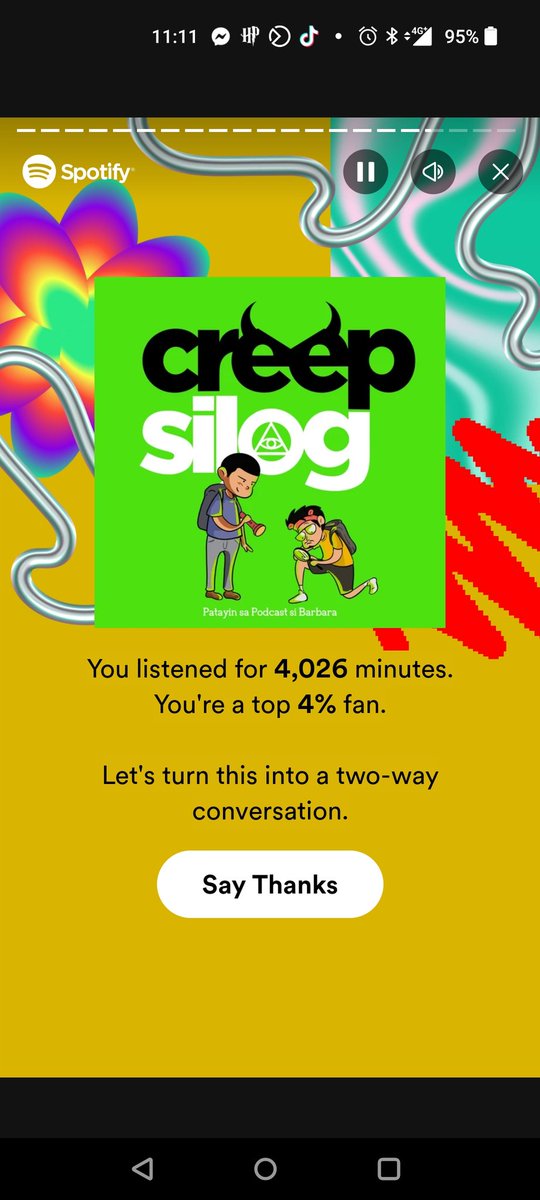 iamjunix's tweet photo. @creepsilog @SpotifyPH thanks for keeping me sane while working GBois @gideonwobi @theglentot @creepsilog @SpotifyPH https://t.co/9eoYk6ilpR