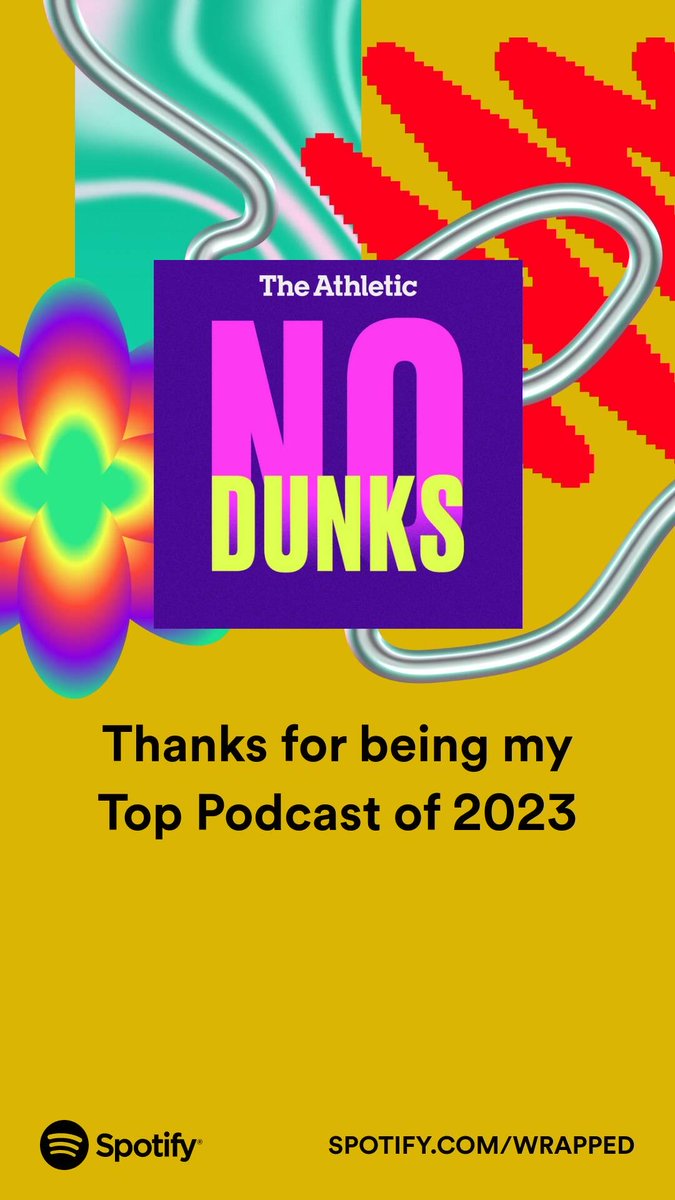 steps75's tweet photo. No Dunks - I enjoyed every one of the 12,698 minutes I spent with you in 2023. Thank you. #SpotifyWrapped   https://t.co/6ddoIcdcBz https://t.co/HdGgC130OK