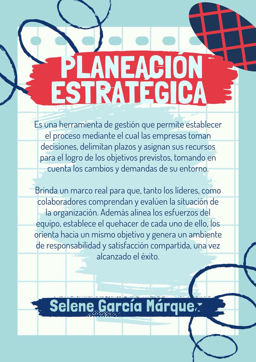 SeleneG1163's tweet photo. #planeacionestrategica
#ubj https://t.co/MRx4DHZg6b