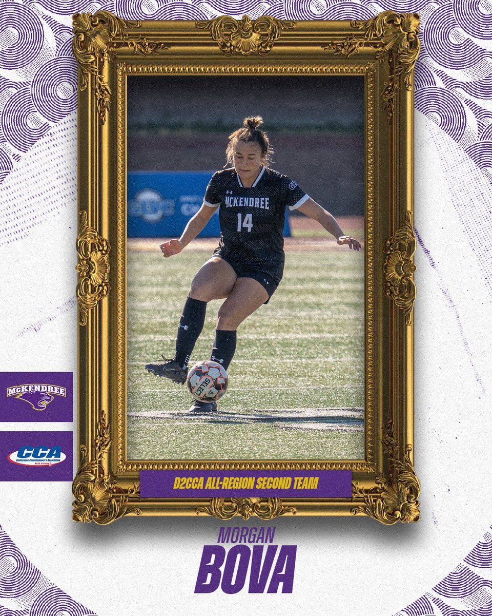 McKendree Bearcats (@mckbearcats) on Twitter photo ⚽🐾🏆 <a href="/d2cca/">Division II CCA</a> All-Region🏆🐾⚽
4️⃣ from <a href="/MckendreeWSOC/">McK Women's Soccer</a> were named to All-Midwest Second Team with Anna Stiffler, Maggie Gleckler, Katie Spotanski, and Morgan Bova earning honors!
#BearcatsUnleashed #D2wsoc #GLVCwsoc ⚽🐾🏆 <a href="/d2cca/">Division II CCA</a> All-Region🏆🐾⚽
4️⃣ from <a href="/MckendreeWSOC/">McK Women's Soccer</a> were named to All-Midwest Second Team with Anna Stiffler, Maggie Gleckler, Katie Spotanski, and Morgan Bova earning honors!
#BearcatsUnleashed #D2wsoc #GLVCwsoc