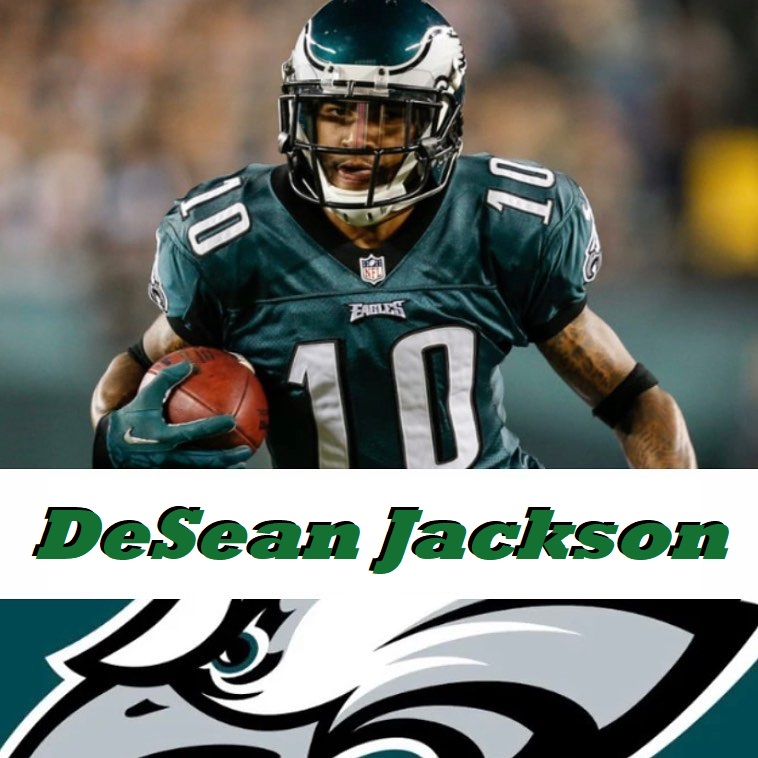 The Man, The Legend, The Philadelphia Eagle...
DeSean Jackson!
Enjoy your retirement, King! ✊🏽🙏🏽🙏🏽🙏🏽
He's a definite 10! 🖤
Fck Chip Kelly!
#DeSeanJackson #EaglesLegend #PhiladelphiaEagles #Eagles #SouthPhilly #TheLinc #LincolnFinancialField
#NFL #10and1 #FckChipKelly