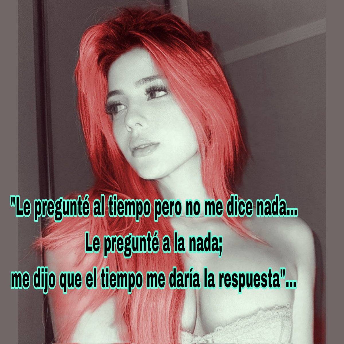 xamankin's tweet photo. Le pregunté al tiempo, pero no me dice nada...
Le pregunté a la nada.
Me dijo que el tiempo, me daría la respuesta... https://t.co/ZOUor6xn0D