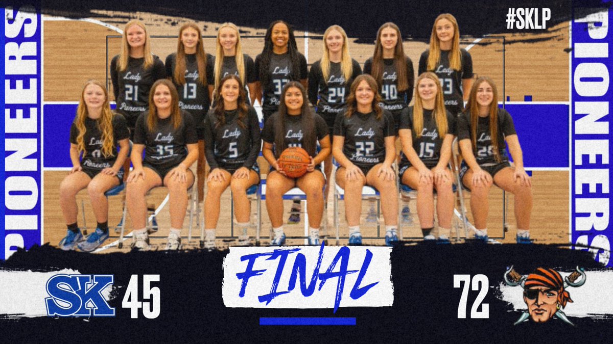 Final Score from Ryle HS:  SK 45 Ryle 72. Brynli Pernell with 14 pts and Anna Kelch with 10.  Next game 12/2 vs Frederick Douglass @Dixie Heights. #SKLP