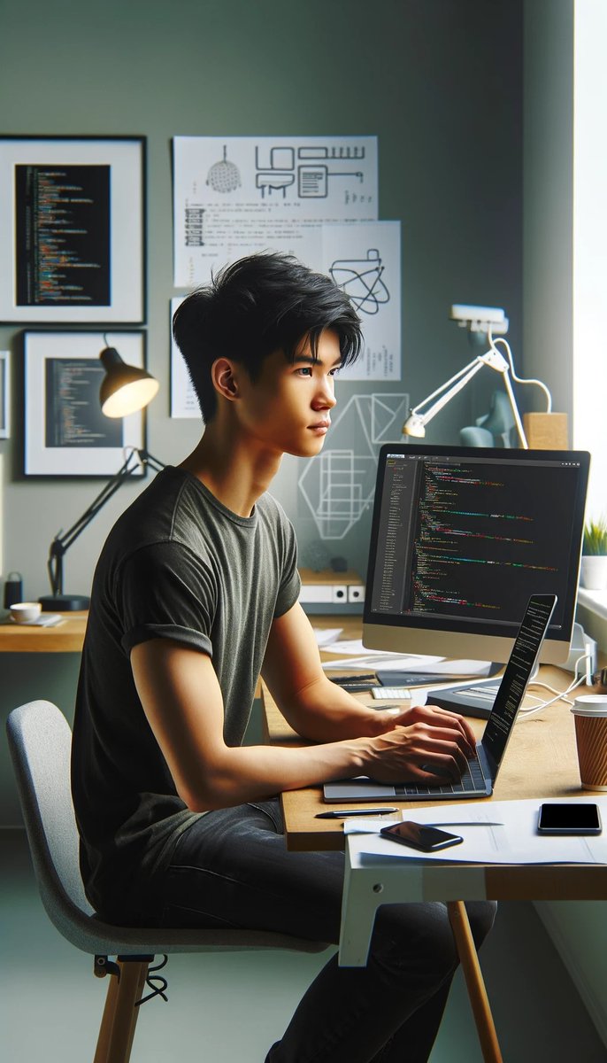 GioDev8's tweet photo. For every 10 likes, I will ask chatGPT to turn this junior JavaScript developer into a pro PHP developer https://t.co/zZ9lmoCh2J