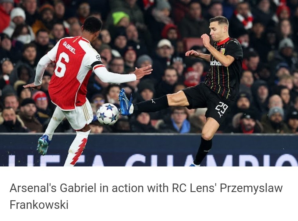 sportstickz's tweet photo. #ChampionsLeague |FT
Arsenal 6-0 Lens
K. Havertz 13
G. Jesus 21
B. Saka 23
G. Martinelli 27
M. Ødegaard 45+1
Jorginho 86 (P)
Arsenal destroyed Lens completely with six goal & 5 goals in first half 🤯
#ARSLEN #LENARS #UCL #UEFA #UEFAChampionsLeague #Arsenal #Lens #ARSRCL #ARS https://t.co/AhSEQ0siwS