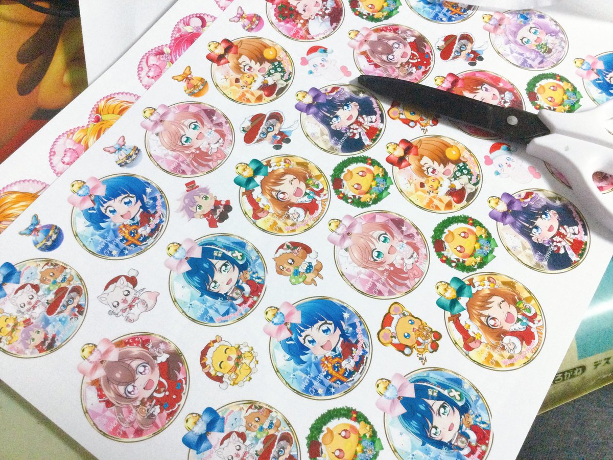 虹ヶ丘ましろ ,ソラ・ハレワタール 「さぁ恒例の無限チョキチョキよ…」|フィグ 🎀🎀🎀🦭🐲🍥　気力充電中のイラスト