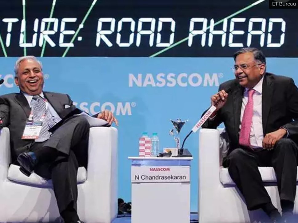 C_P_Gurnani's tweet photo. It's that time of the year when we block our calendars for the much awaited @Nasscom Technology and Leadership Forum..

The 32nd edition of #NTLF will take place on 20-21st February at the Jio World Centre, Mumbai, India and I am looking forward to participating in the conversations on #ShapingTheTechade.

A throwback to these sessions with N Chandrasekaran and Hon'ble Minister, @KTRBRS  where we spoke about 'Tech Future: Road ahead for India' and making India a 5 Trillion economy... Love the dialogues and debates at #NTLF... a place where we all come together and have candid chats about everything that is happening and the road ahead..