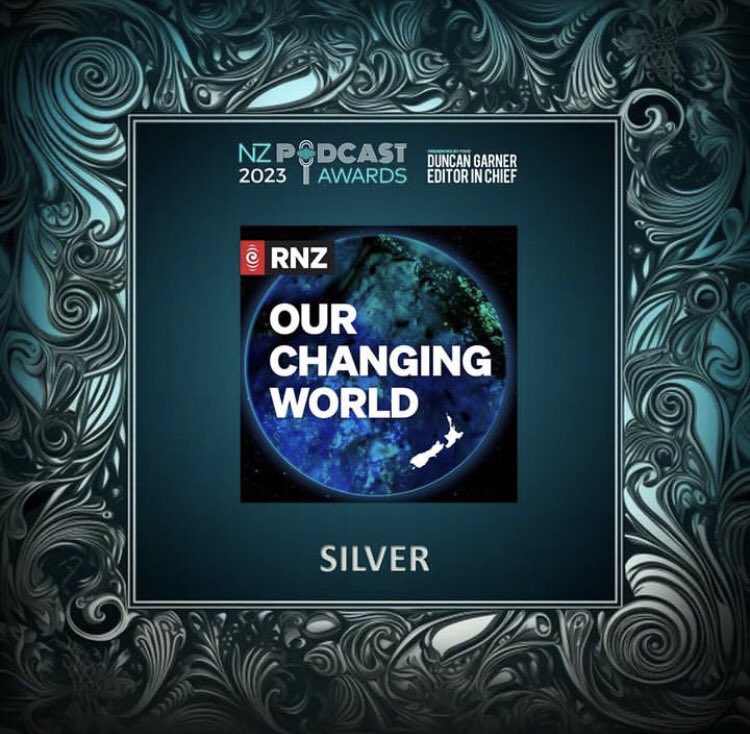Our Changing World (@rnzscience) on Twitter photo Stoked to have been awarded silver in Best Factual and gold for the Climate award in the <a href="/nzpodcastawards/">NZPodcastAwards</a> 🥳🥳🥳 Thanks for listening and supporting the show 💜 Stoked to have been awarded silver in Best Factual and gold for the Climate award in the <a href="/nzpodcastawards/">NZPodcastAwards</a> 🥳🥳🥳 Thanks for listening and supporting the show 💜