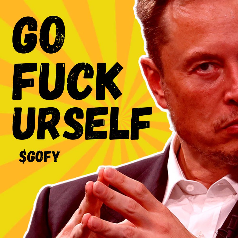gofybsc's tweet photo. @CoinMarketCap @gofybsc just launched.
Join us or go fuck yourself 🚀🚀
https://t.co/ZkchztiEPL
#Elonmusk #bsc #gfy #gofy https://t.co/7BrOLONUj8