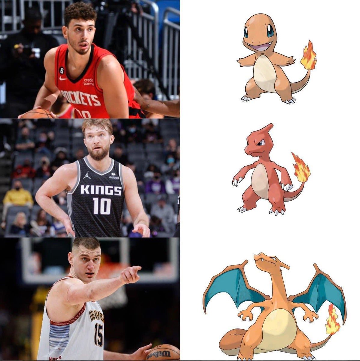 NBAMemes's tweet photo. The most accurate comparison ever.

(via @brandothefather) https://t.co/tlFOgQhK5T