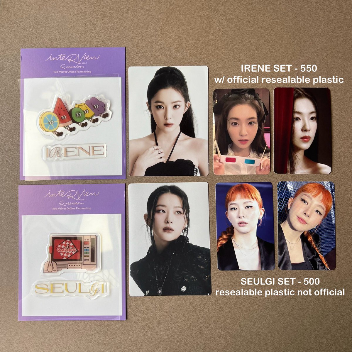 1105bns's tweet photo. ꒰ wts | lfb | ph ꒱

red velvet photocards
  
❌ sensitive marks

— mop: gcash
— mod: sco
— payo/3 days reservation

cod: https://t.co/GomCRMkvF4

𖥻 rv pc irene seulgi sg seasons greeting pob fmr clinique smtown r to v https://t.co/dPUkXMFGrR