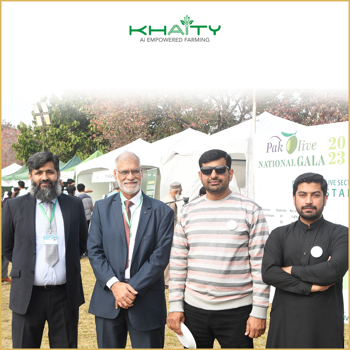 KhaityTech's tweet photo. We engaged in insightful discussions, demonstrating how Khaity's technology can revolutionize the agricultural landscape of Pakistan. The interactions with farmers and stakeholders also illuminated Khaity's services that streamline processes &amp; enhance productivity.
@iocolivenews https://t.co/cxGFQmPlPd