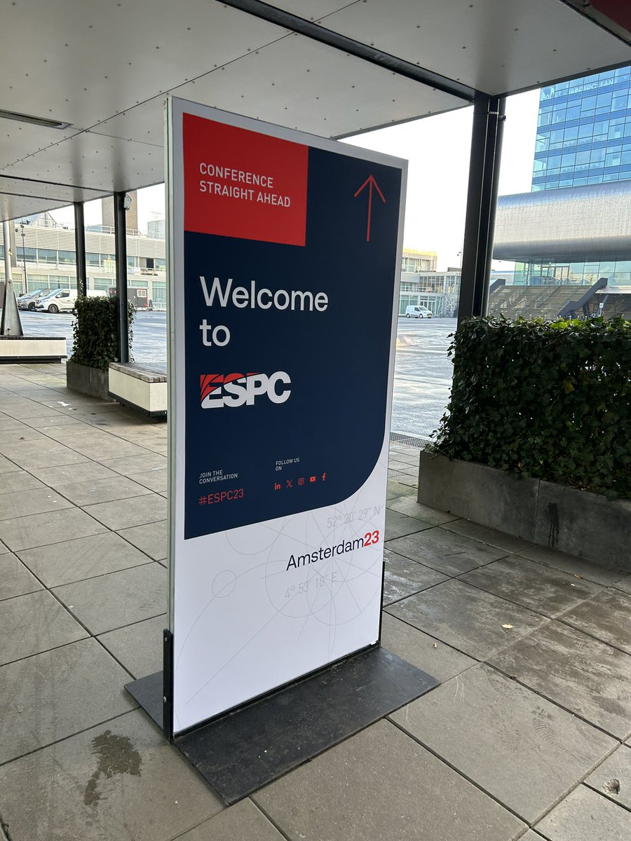 FerdiLethen's tweet image. The sun comes out. Last day at #ESPC.