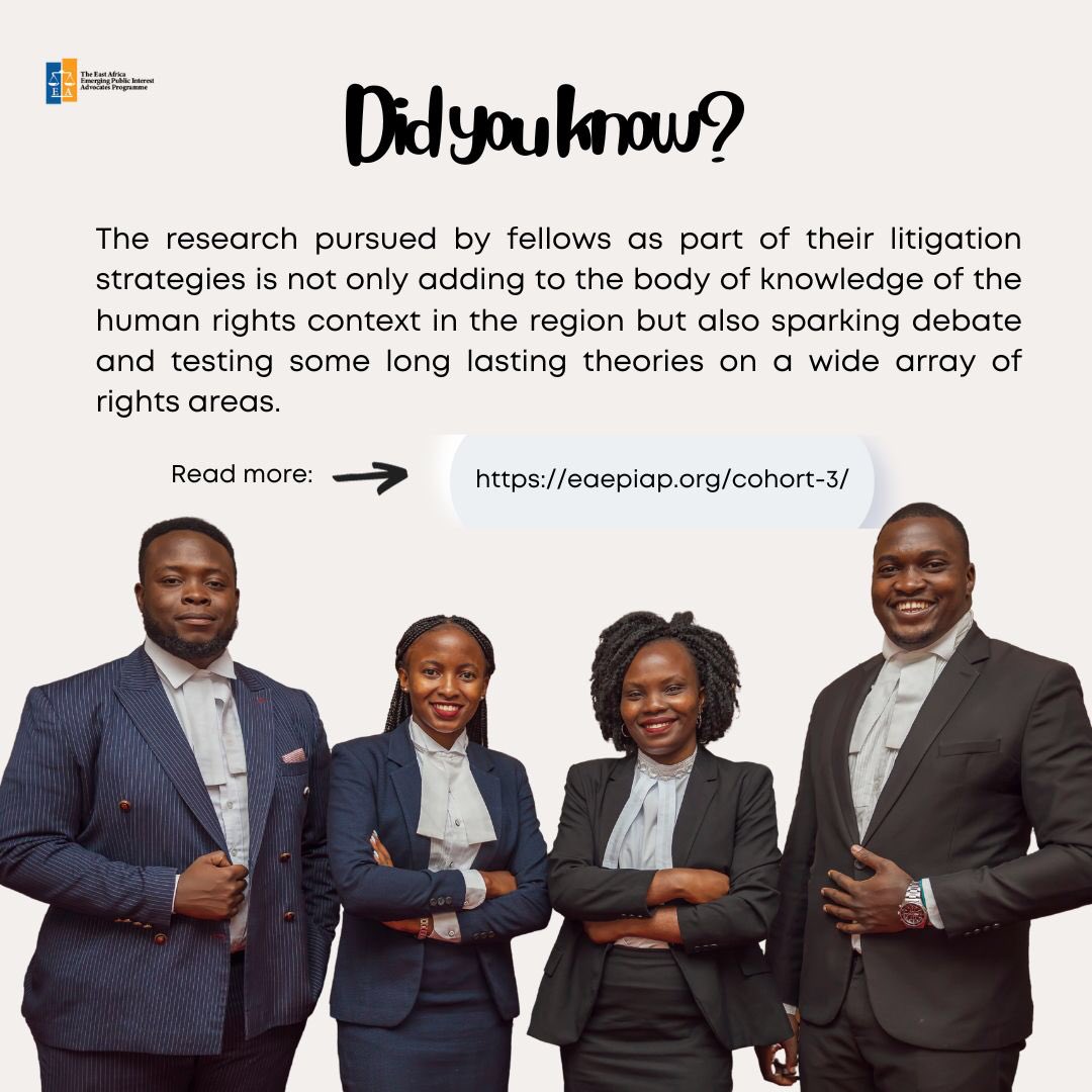 Read more about the ground breaking litigation conducted by our #EAEPIAPCohort3 laureates in our newly published programme book here: (eaepiap.org/cohort-3/)