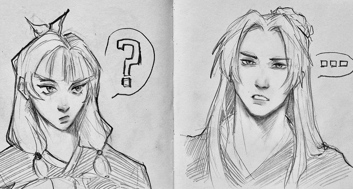 #Kusuriyanohitorigoto I hate traditional art but my bestie said that its adorable 🙀
I LOVE THEM SO MUCH😭💐