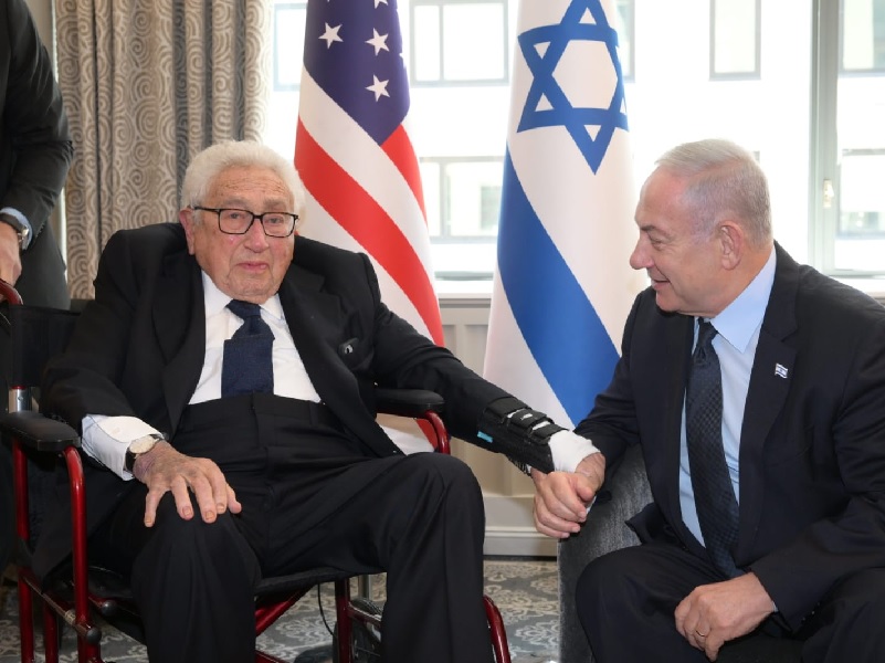 It is with a heavy heart that I mourn the passing of a great statesman, scholar, and friend, Dr. Henry Kissinger, who left us at the age of 100. Dr. Kissinger's departure marks the end of an era, one in which his formidable intellect and diplomatic prowess shaped not only the