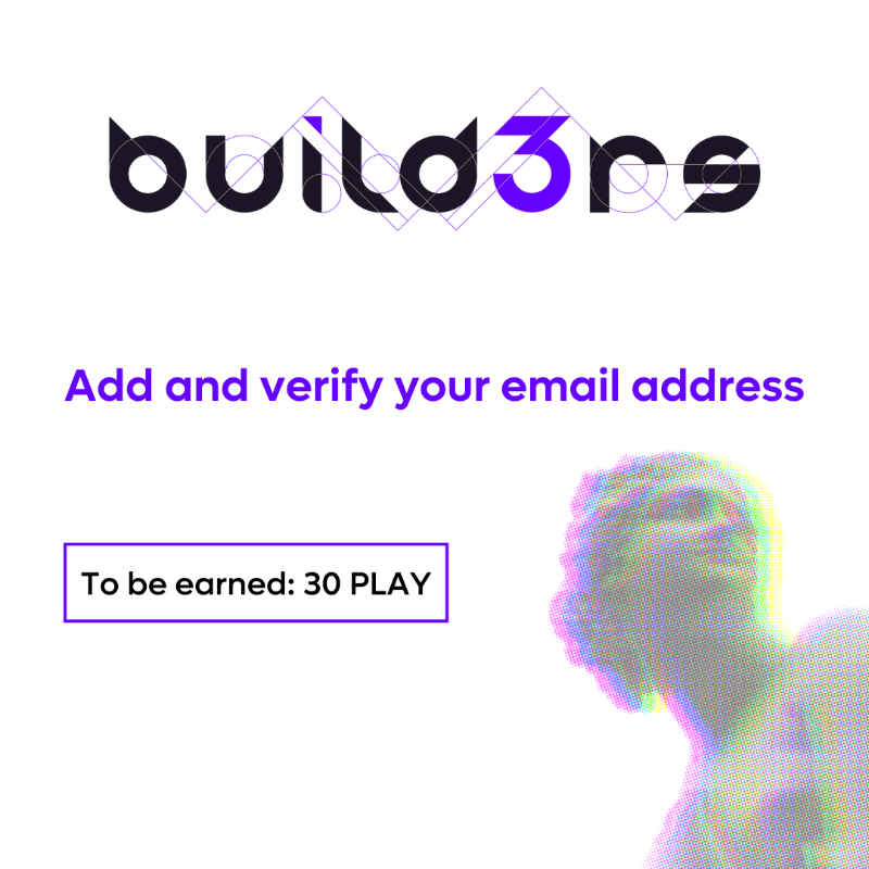 n0ddity's tweet photo. 🚀 Start your journey on https://t.co/3PFnwWb3Ch and earn PLAY tokens today!
Start by adding and verifying your email address on your https://t.co/3PFnwWb3Ch profile.
Be rewarded with 30 PLAY tokens for this simple step.
#Lay3rs #Build3rs #preservation #refi #historicalrelics