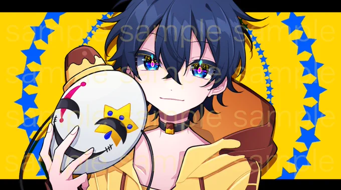 【お仕事】 いちる様(#itiru222)よりご依頼  一枚絵イラストとSDイラストを制作させて頂きました!   ▼元ツイご依頼ありがとうございました!          #依頼絵 #commissions 