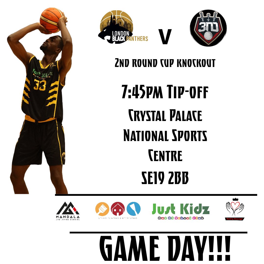 ldnmysticsbb's tweet photo. IT’S GAMEDAY🔥🏀🏆🔥
Panthers🐆 face off against known rivals 3ND⚔️ (premier division) for our first, 1st team cup game of the season🏆
BRING DA NOISE🥁🗣️🔊
📸 - @verity_mcguire
#londonblackpanthers #basketball #lmbl #2ndround #cup #knockout #3nd https://t.co/Rc8fygjHvF