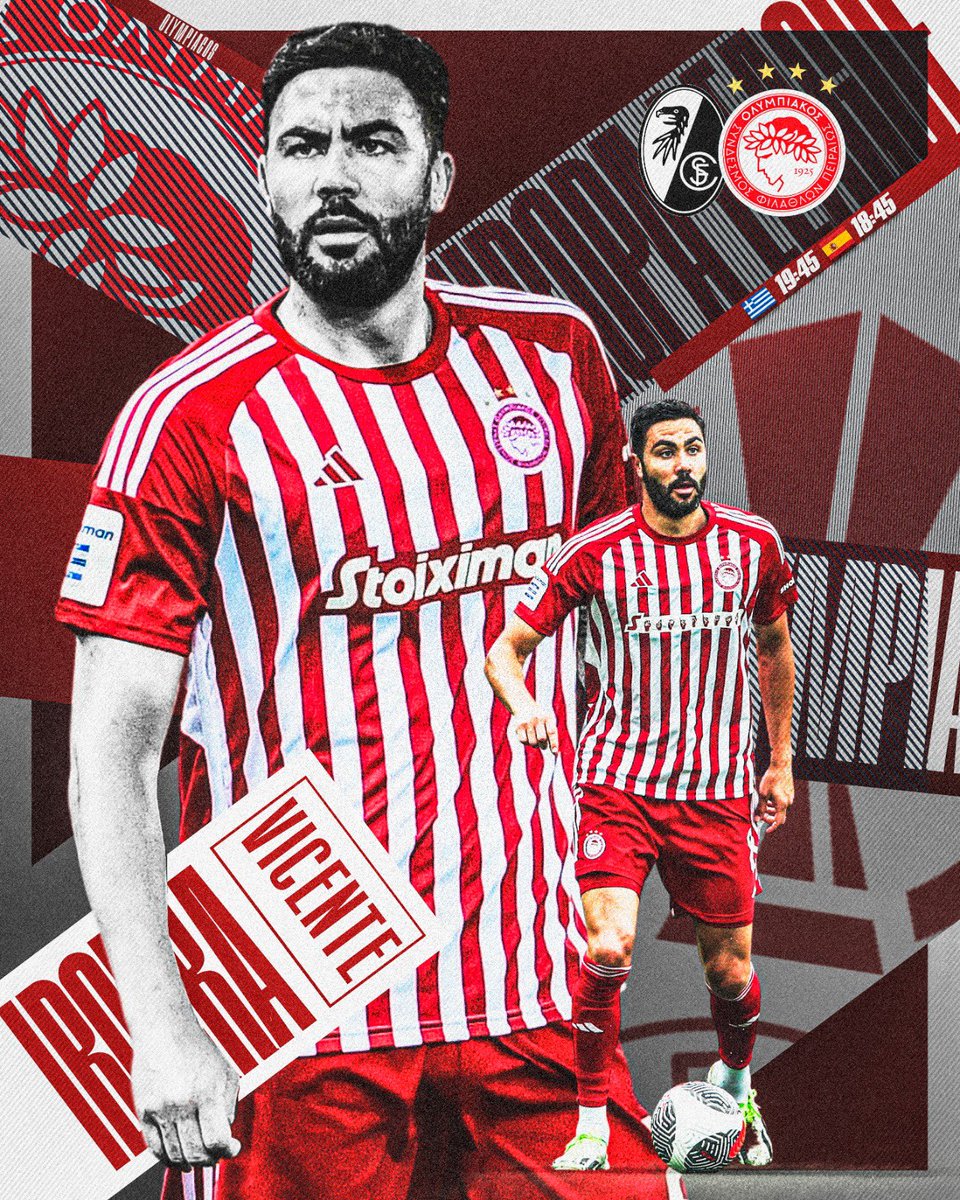 🔴⚪️ Match Day 🦁 @olympiacosfc @europaleague #WeKeepOnDreaming