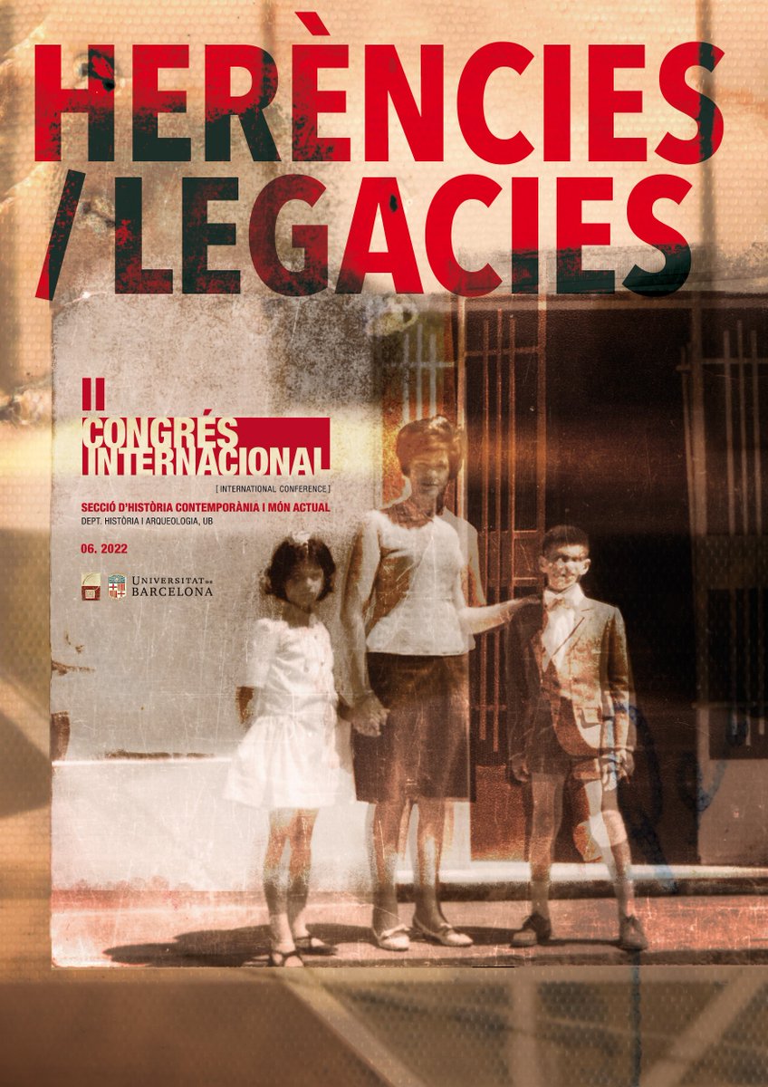 ContemporaniaUB's tweet photo. 📢📢📢

ATENCIÓ!!

Acabem de fer públiques les actes del darrer Congrés de la Secció: Herències / Legacies. 

No deixeu de consultar-les!!

https://t.co/zFSIOewcp6 https://t.co/SoThAiy6fc