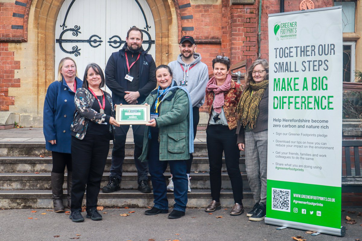 A fantastic achievement to receive the Greener Footprints award 💚. Well done to the HCA Sustainability committee who have gone above and beyond in their efforts to reduce the environmental impact of the organisation.