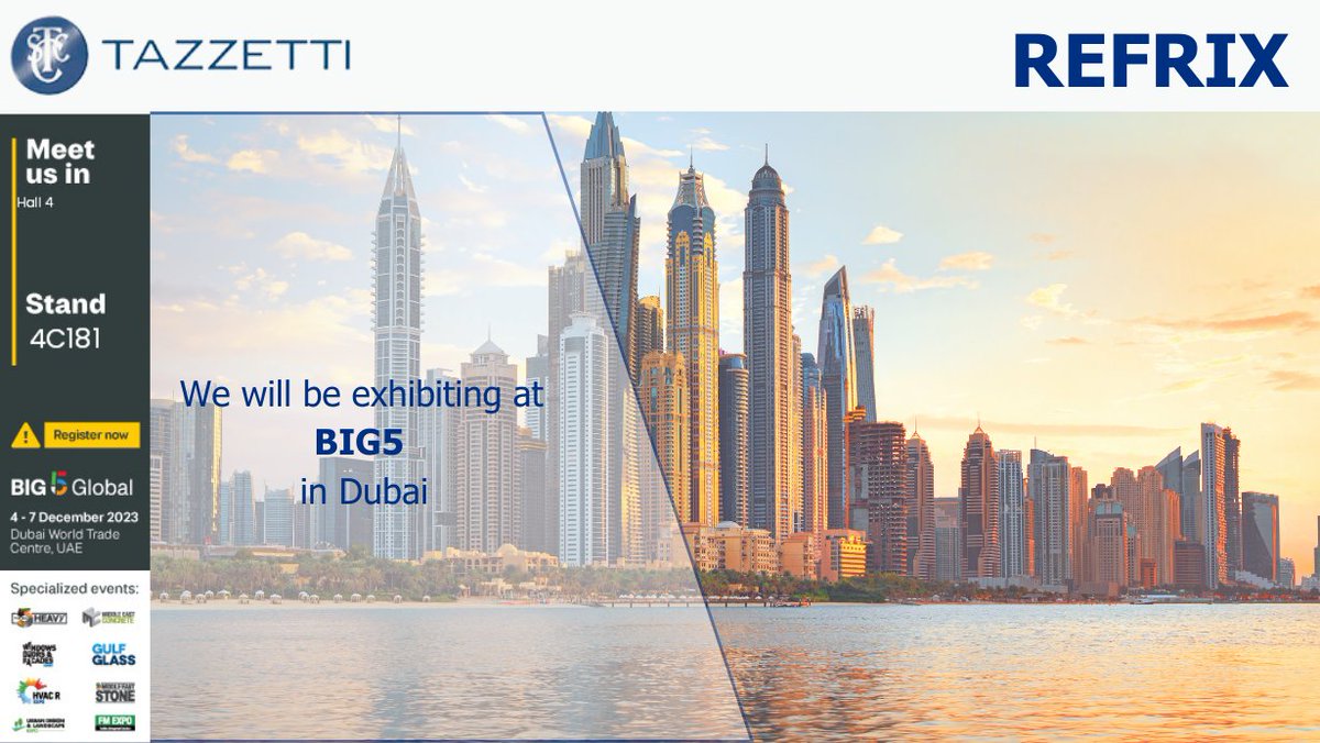 Meet us at #Big5 2023