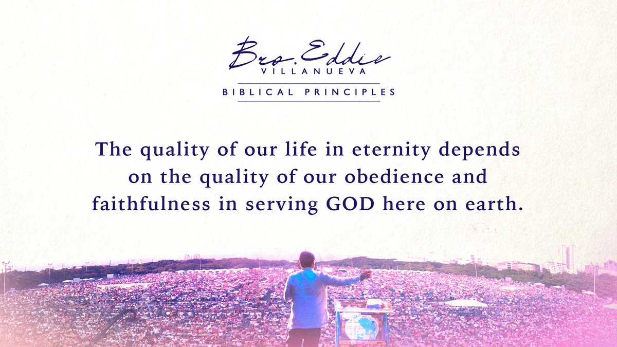 JILWorldwide's tweet photo. As we navigate the path of Christian life, let's draw inspiration from Bro. Eddie's profound principles and align ourselves with the mission, vision, and core values of Jesus Is Lord Church Worldwide. #Inspiration #Principles #BroEddie #JesusIsLord https://t.co/ECYVvmoikQ
