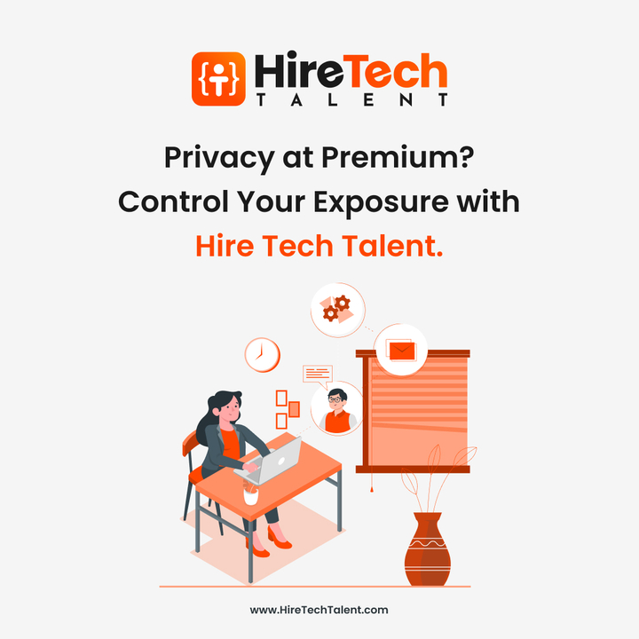 Manage who sees your profile  🧐 and when. Our platform provides a secure 🔒 environment for your job search, allowing controlled exposure to recruiters.

🔗 hiretechtalent.com

#HTT #HireTechTalent #jobplatform #careers #jobs #privacy #premium #recruiters #techplatform