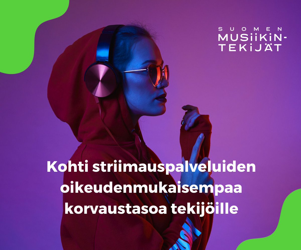 musiikintekijat's tweet photo. Hyviä uutisia! Euroopan parlamentin kulttuurikomitea peräänkuuluttaa musiikin striimaukseen uusia sääntöjä. Komitea haluaa lisätä striimauspalveluiden läpinäkyvyyttä ja samalla edellyttää niiltä parempaa korvaustasoa oikeudenhaltijoille Lue lisää https://t.co/PyAWyDZvzr https://t.co/o5XXHreQtd