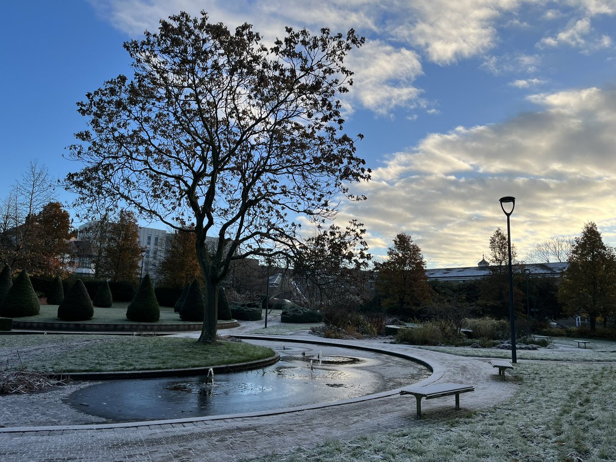 Another beautiful frosty morning <a href="/UniofNottingham/">Uni of Nottingham #WeAreUoN</a>