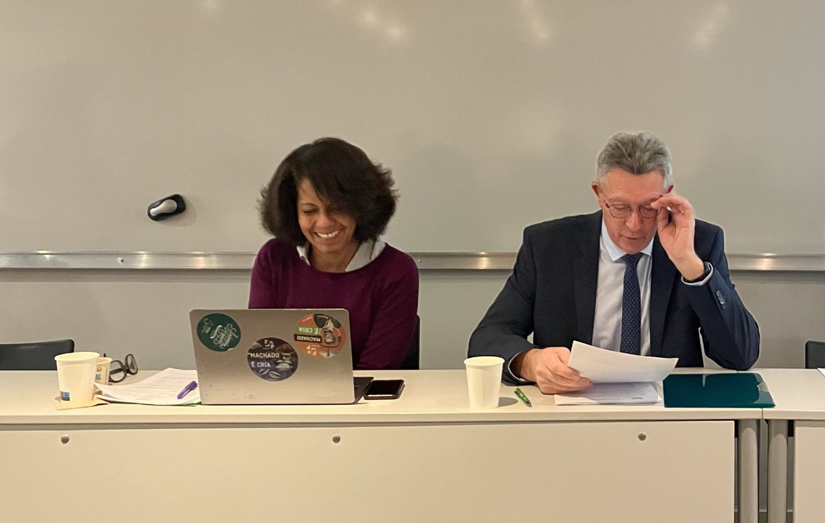 La commission "Stratégies alimentaires territoriales" de  #Franceurbaine se déroule ce jour au #Havre. 
↪️ Ouverture par <a href="/AudreyPulvar/">Audrey PULVAR</a> et Christian Grancher, vice-président <a href="/LeHavreMetro/">Le Havre Seine Métropole</a>. Il présente le plan agricole et alimentaire territorial 2021-2026 de la collectivité.