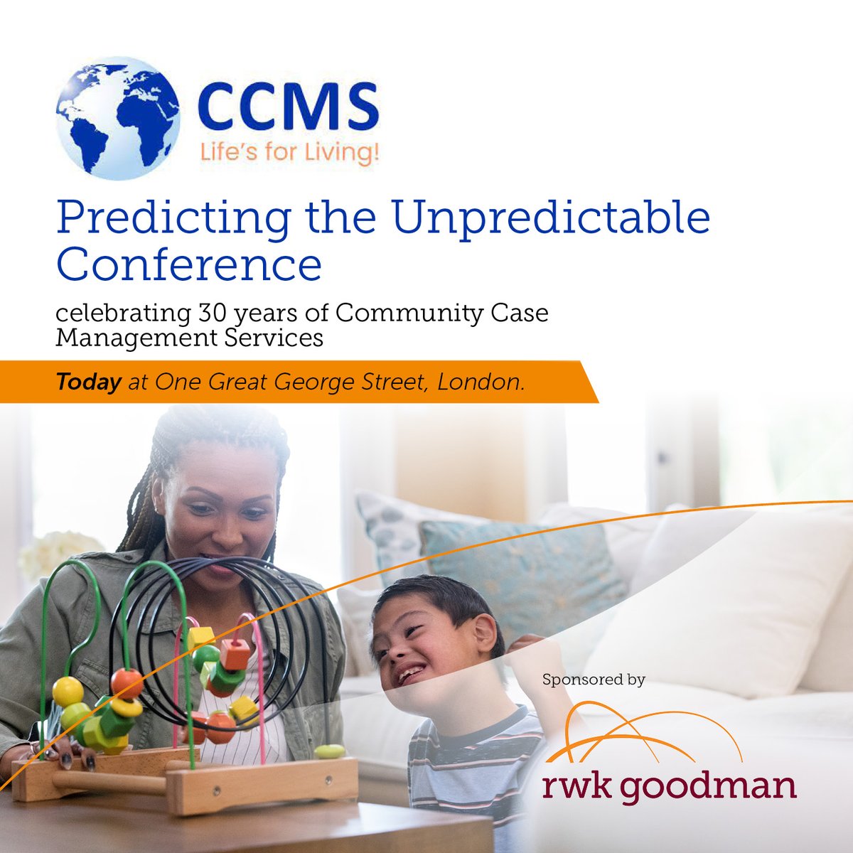 Today is the day of @CCMServicesLTD's 'Predicting the Unpredictable' Conference, celebrating 30 years of CCMS. If you’re attending be sure to come over to our stand and say hello to our @RWKG_PersInjury team! #CCMS2023 #LawFirm @AheadTogether @AnchorPoint @SilverlingsCharity