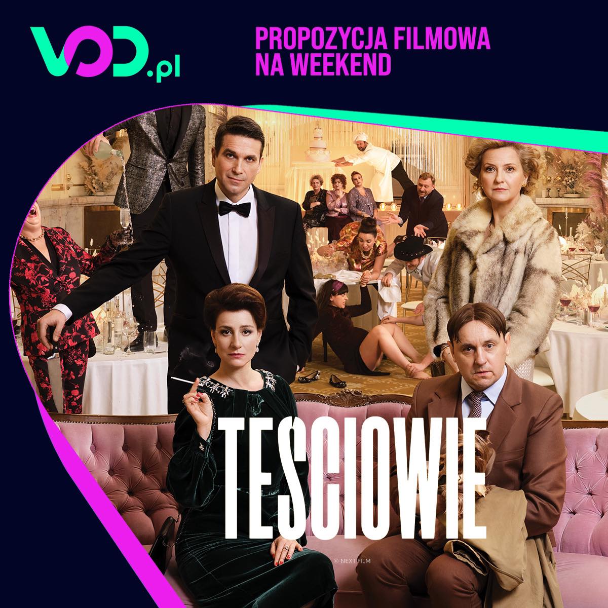 Co na weekend? Mamy dla Was świetną propozycję! 🖥
Film Teściowie czeka na Was w VOD.pl 💚