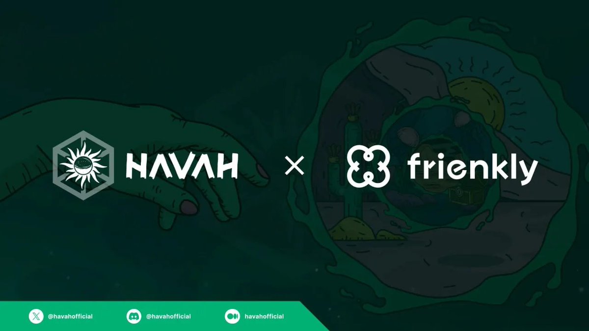 [Partnership Announcement]

#HAVAH Enters Technical Integration Partnership with WEB3 Live Chat Developer #Frienkly

Frienkly is the creator and operator of the “Tangled” WEB3 live chat application. Through the Tangled app, users can freely engage in live chats with users from
