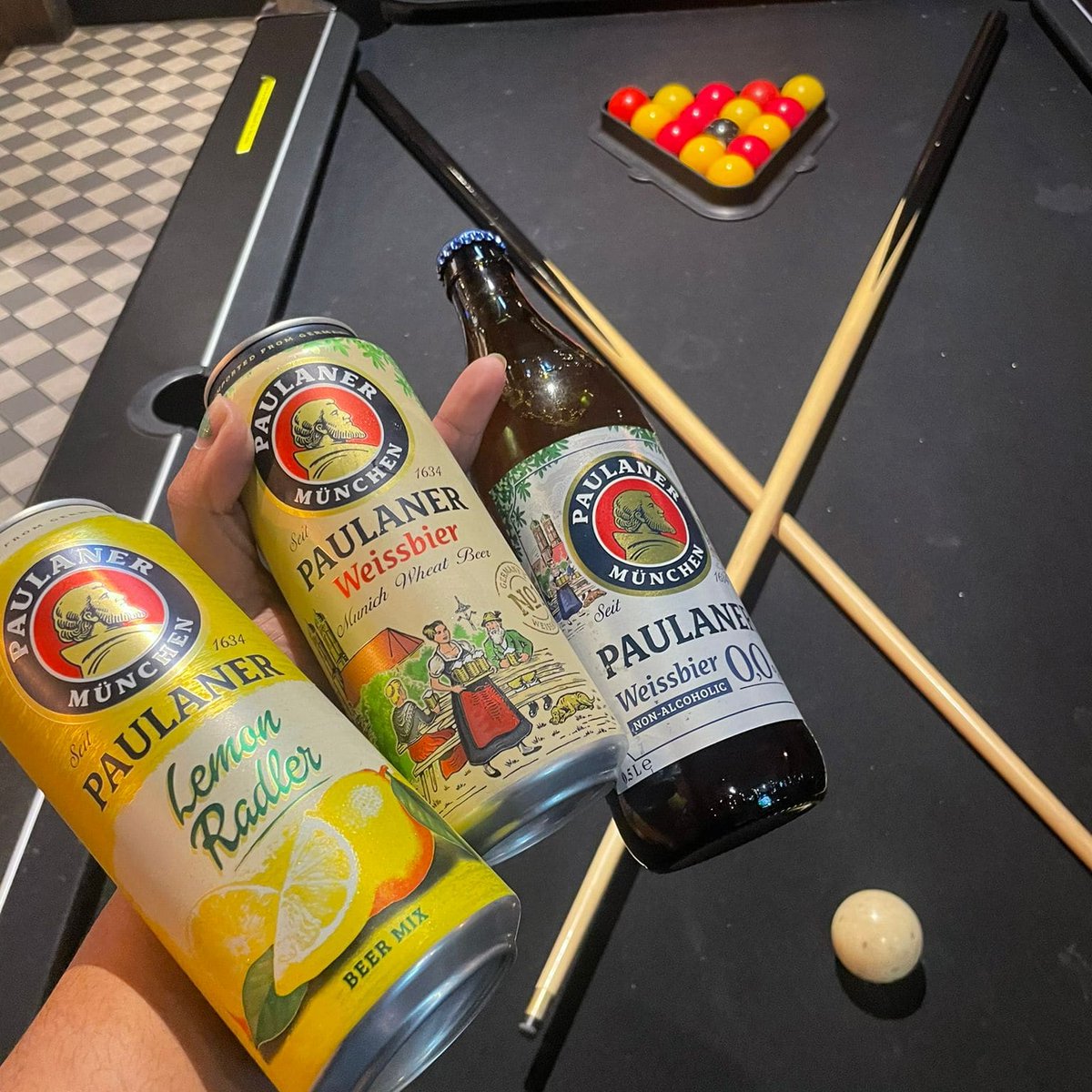 HOS_Didsbury's tweet image. Thursday night means games night!!!
enjoy pool and a Paulaner
free pool all day along with our collect on boardgames to chose from!

#gamesnight #pool #freepool #paleale #paulaner #cansandbottles #didsbury #didsburypubs
