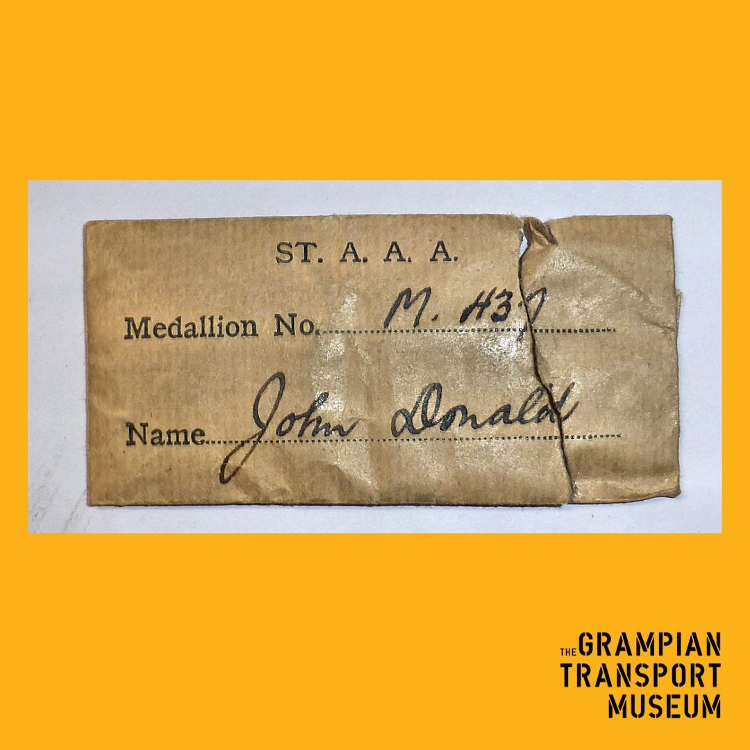 November 30th is Saint Andrew's Day in Scotland and the Grampian Transport Museum would like to share a couple of 'relics' with you from our archive.

Happy St Andrew's day from the archives!
Grampian Transport Museum. 
#standrewsday #aberdeen #aberdeenshire #archive