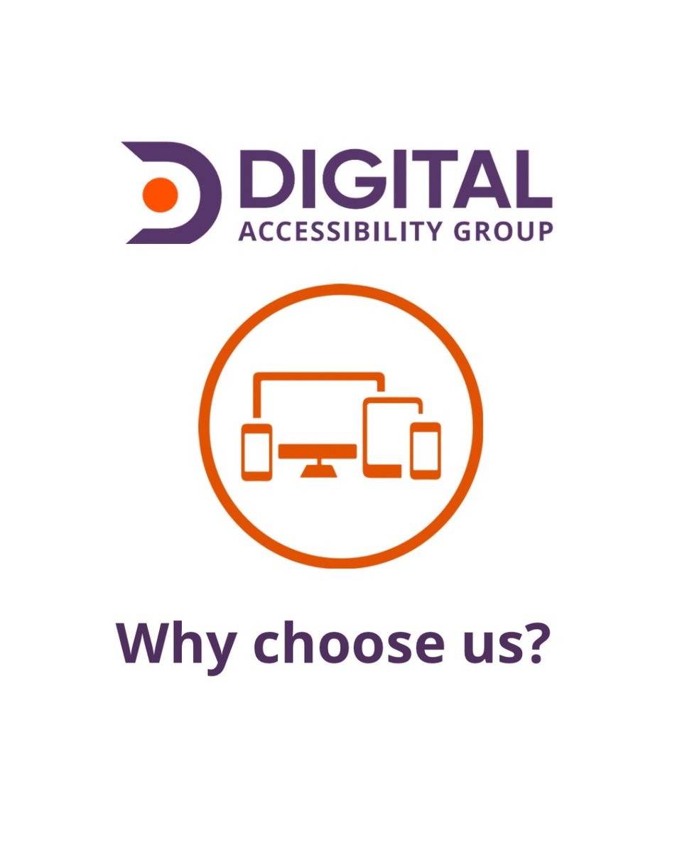 DigitalAcc49715's tweet photo. We focus on supporting businesses, organisations and charities ensure that their digital content is accessible to all. We can support you in ensuring your website meets the needs of users with digital accessibility needs. 

To find out more about how we can support you, email us! https://t.co/omS02LkphK