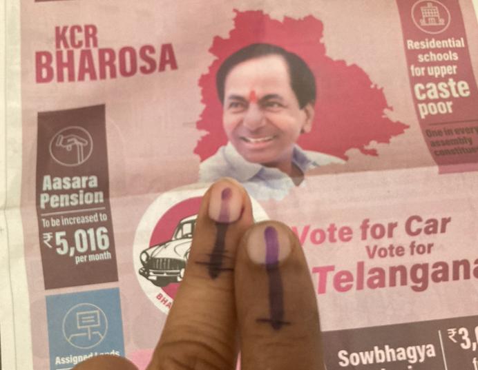 DiputheDK's tweet photo. Done &amp; Dusted!!!!
#TelanganaElections #TelanganaElection2023 #BRSParty #votefordevelopment 
@TelanganaCMO @MinisterKTR @BRSparty https://t.co/4n6vBMdJCn