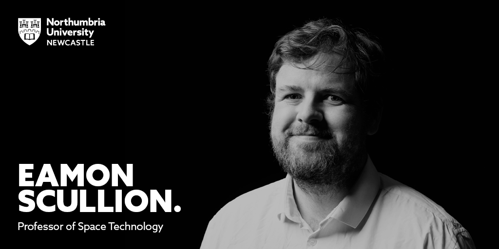 NorthumbriaUni's tweet image. Meet Professor Eamon Scullion, one of our expert academics in Space Technology. 

Eamon&apos;s primary research objective is to enhance our satellite&apos;s communication quantity and speed.   

Learn more about #SpaceNU here: orlo.uk/JSeBg