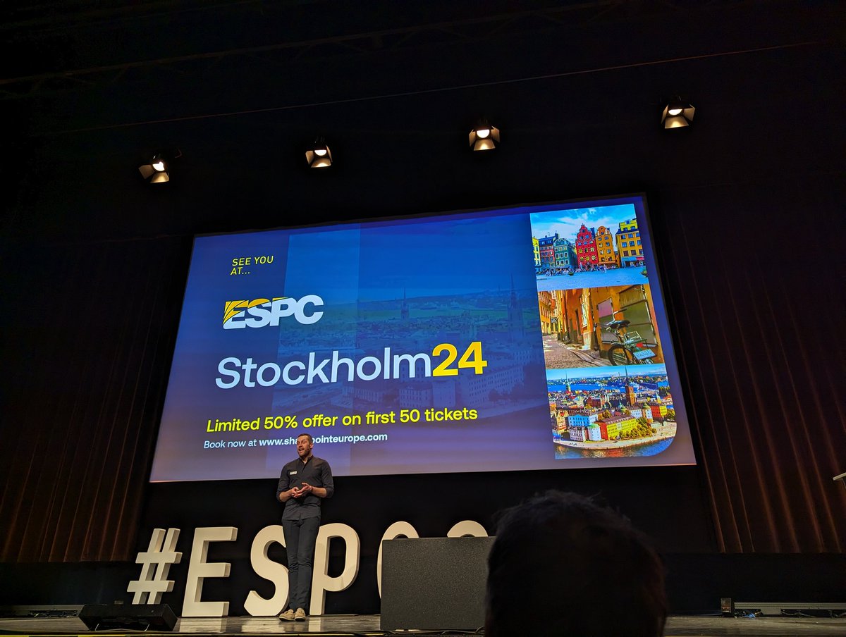 tanddant's tweet image. Can&apos;t wait to see y&apos;all next year in Stockholm at #ESPC 🎉🙌
